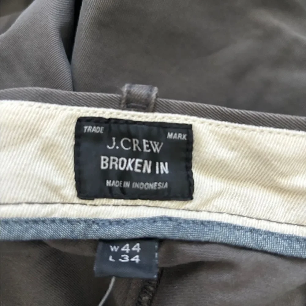 - J Crew 484 Slim-fit  Broken-In Chinos New